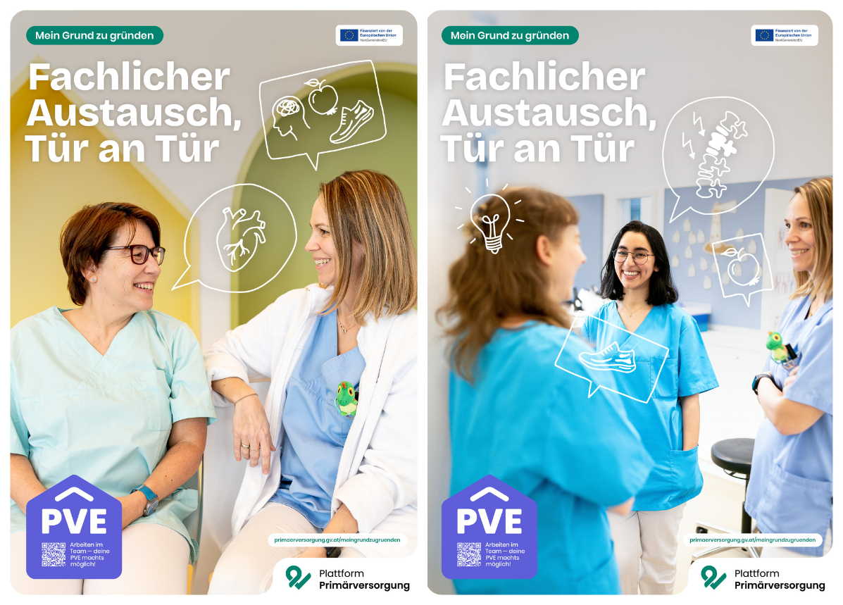 Mein Grund zu gründen — Kampagne für mehr Primärversorgungseinheiten