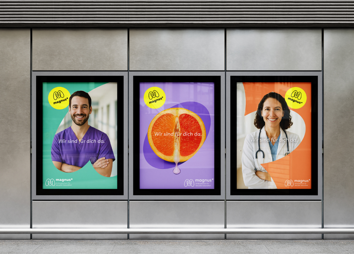 magnus* — Marke und Branding für das neue Ambulatorium für sexuelle Gesundheit